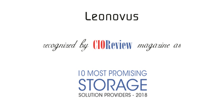 Leonovus has been named «CIO Review 10 most promising storage solution providers - 2018»